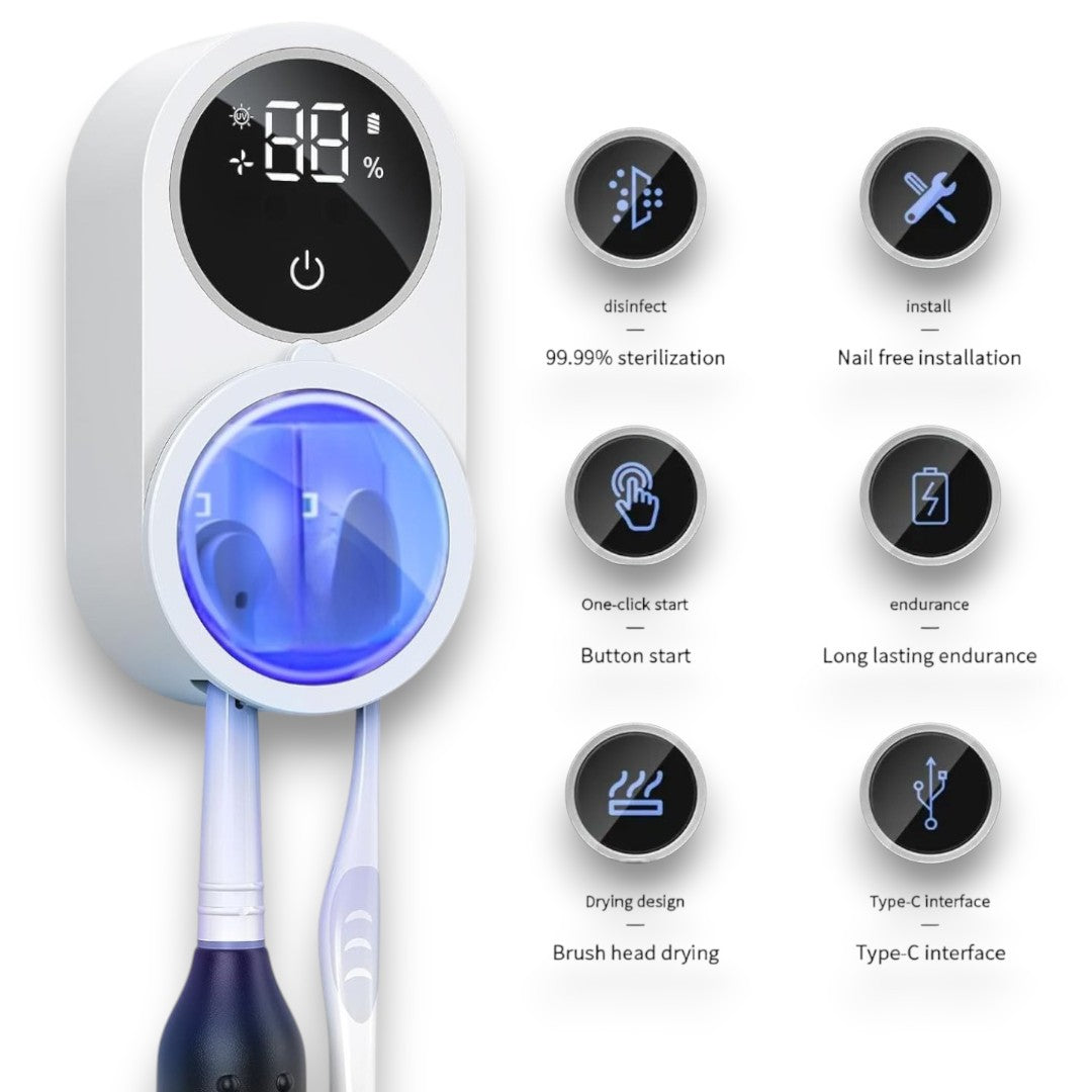 Dom™  - The UVC Toothbrush Sanitizer